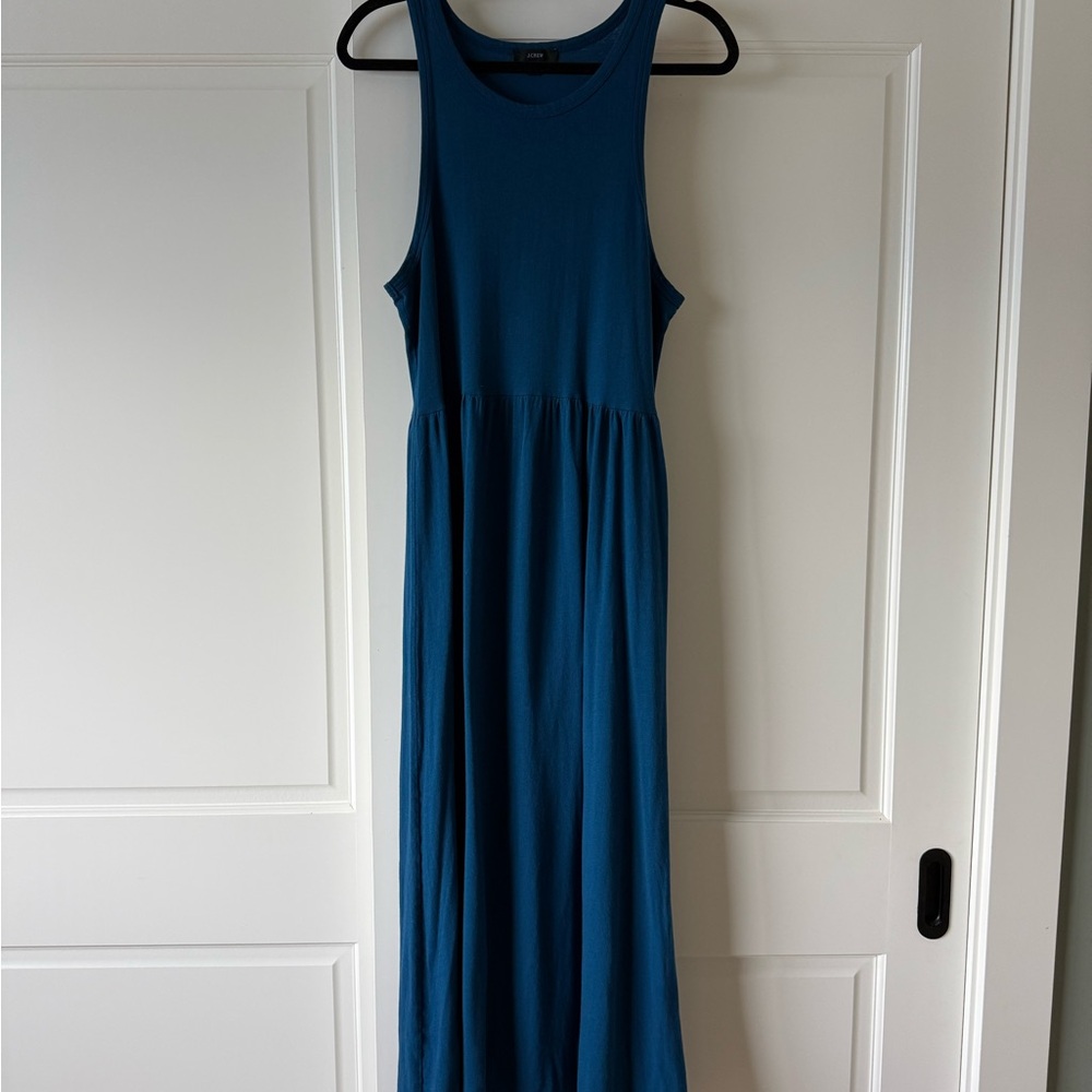 J. Crew Teal Maxi Dress